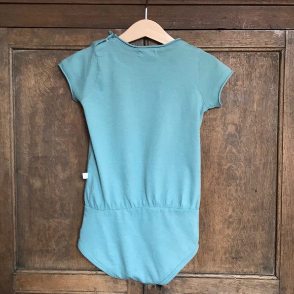 Unisex short leaves romper - Picture 2 of 6